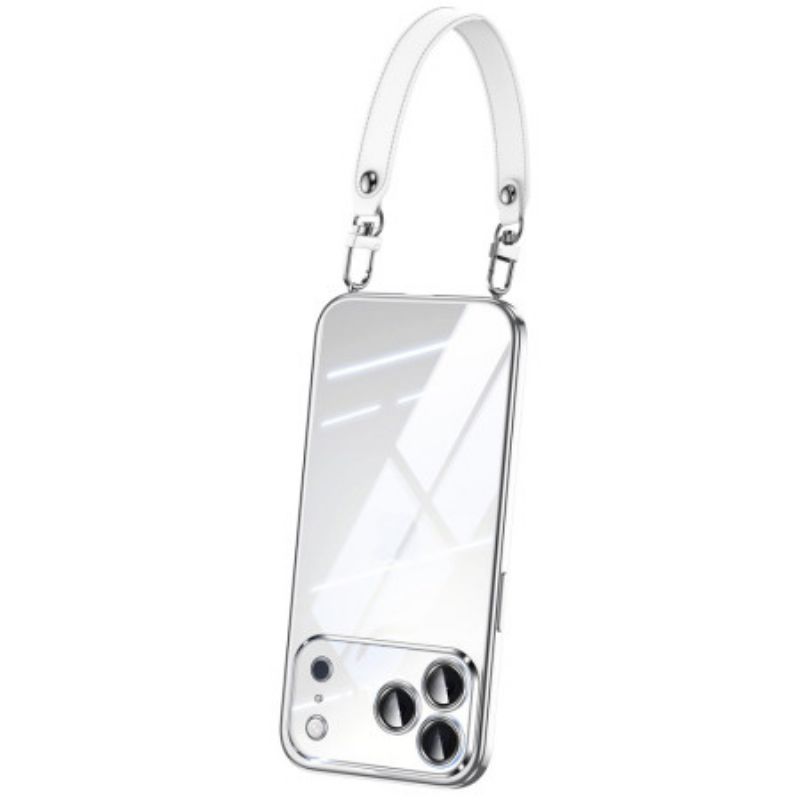 Κάλυμμα iPhone 17 Pro Max Διαφανές Με Κορδόνι