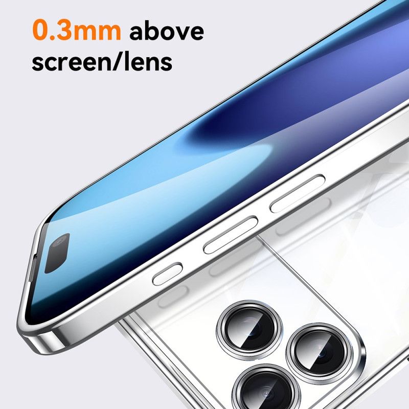 Κάλυμμα iPhone 17 Pro Max Διαφανές Με Κορδόνι