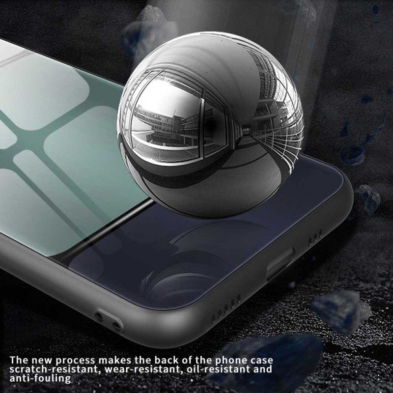 Κάλυμμα iPhone 17 Pro Max Δίχρωμο Σκληρυμένο Γυαλί