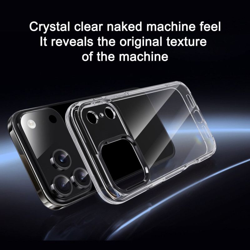 Κάλυμμα iPhone 17 Pro Max Ipaky Διαφανές Μεταλλικό Πλαίσιο Φακού
