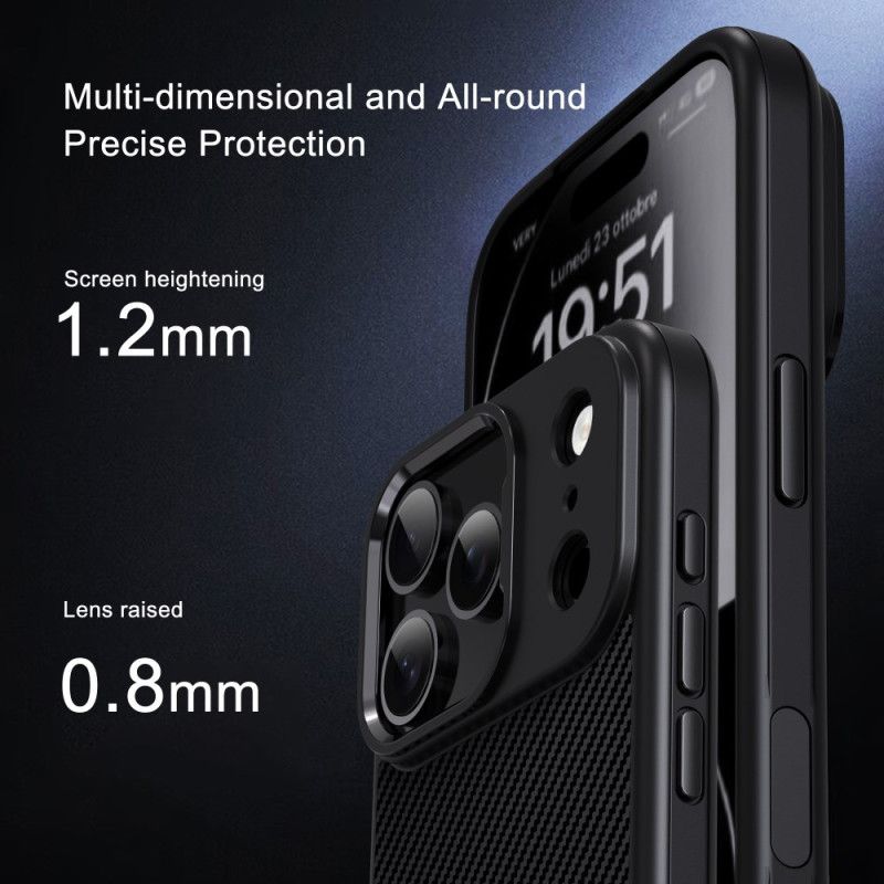 Κάλυμμα iPhone 17 Pro Max Ipaky Ίνες Άνθρακα