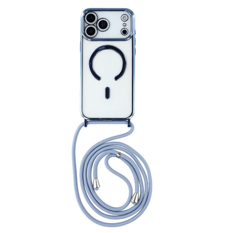 Κάλυμμα iPhone 17 Pro Max Καλώδιο Magsafe Διαφανές Σιλικόνης
