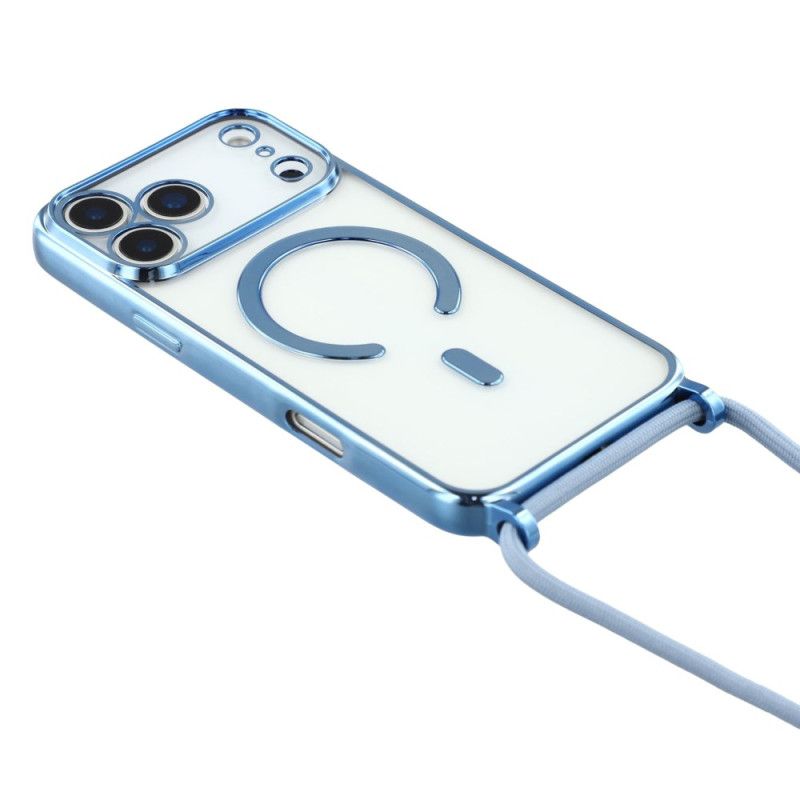 Κάλυμμα iPhone 17 Pro Max Καλώδιο Magsafe Διαφανές Σιλικόνης