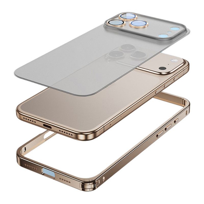 Κάλυμμα iPhone 17 Pro Max Μεταλλικό Πλαίσιο
