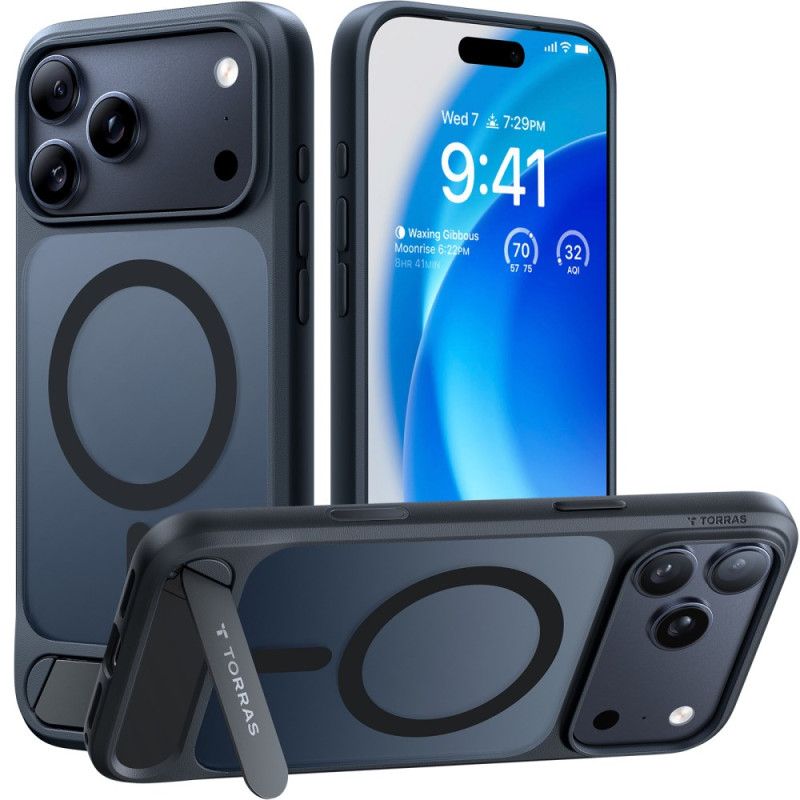 Κάλυμμα iPhone 17 Pro Max Σχεδιασμός Magsafe Premium Με Ενσωματωμένη Βάση