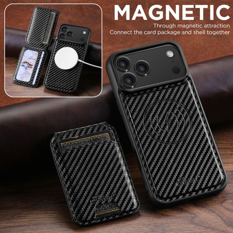 Κάλυμμα iPhone 17 Pro Max Συμβατή Με Magsafe Αποσπώμενη Θήκη Κάρτας
