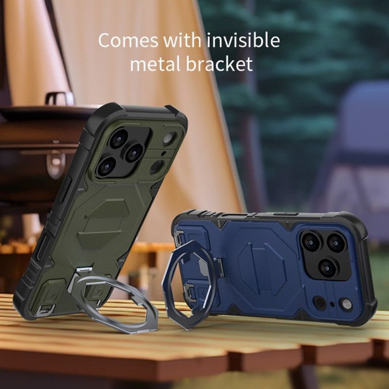 Κάλυμμα iPhone 17 Pro Max Θήκες Κινητών Συμβατό Με Magsafe Με Βάση Και Λουράκι Καρπού