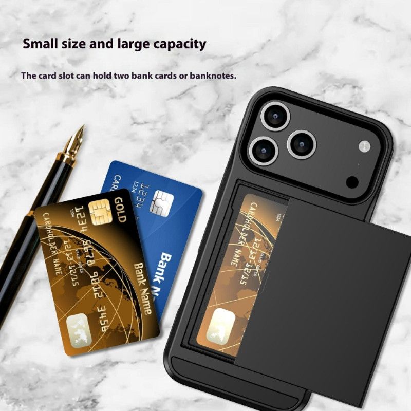 Κάλυμμα iPhone 17 Pro Max Θήκες Κινητών Συρόμενη Θήκη Κάρτας