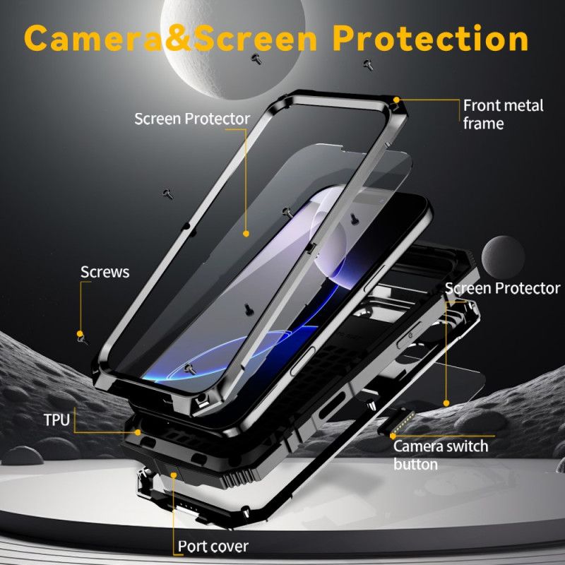 Κάλυμμα iPhone 17 Pro R-just Πλήρης Προστασία Σιλικόνης