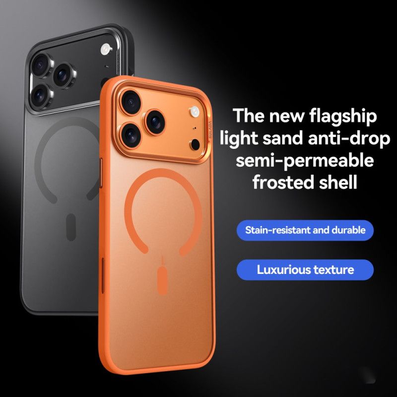 Κάλυμμα iPhone 17 Pro Συμβατό Με Magsafe Ημιδιαφανές Σιλικόνης