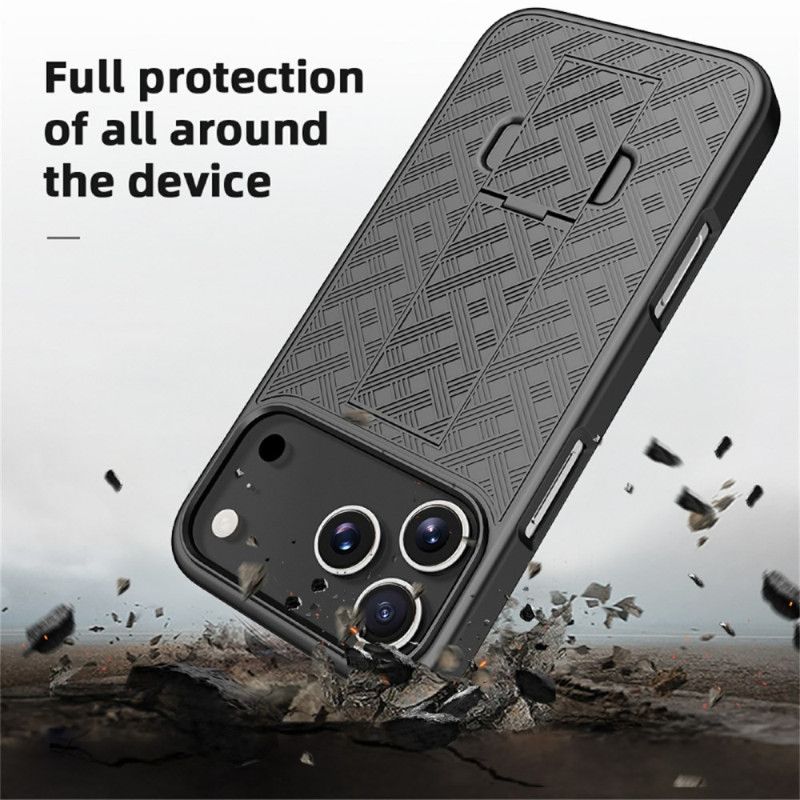 Κάλυμμα iPhone 17 Pro Συρόμενη Με Βάση Και Κλιπ