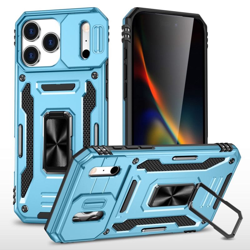 Κάλυμμα iPhone 17 Pro Συρόμενο Προστατευτικό Φακού Και Βάση