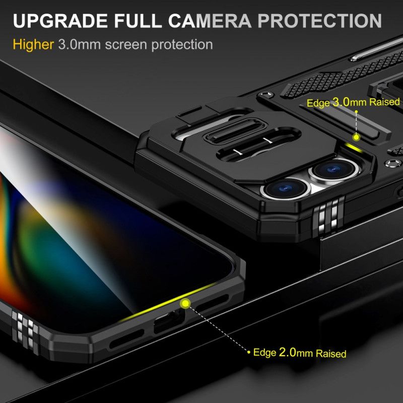 Κάλυμμα iPhone 17 Pro Συρόμενο Προστατευτικό Φακού Και Βάση