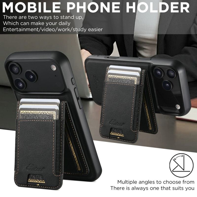 Κάλυμμα iPhone 17 Pro Θήκες Κινητών Αποσπώμενη Θήκη Καρτών Magsafe 2 Σε 1