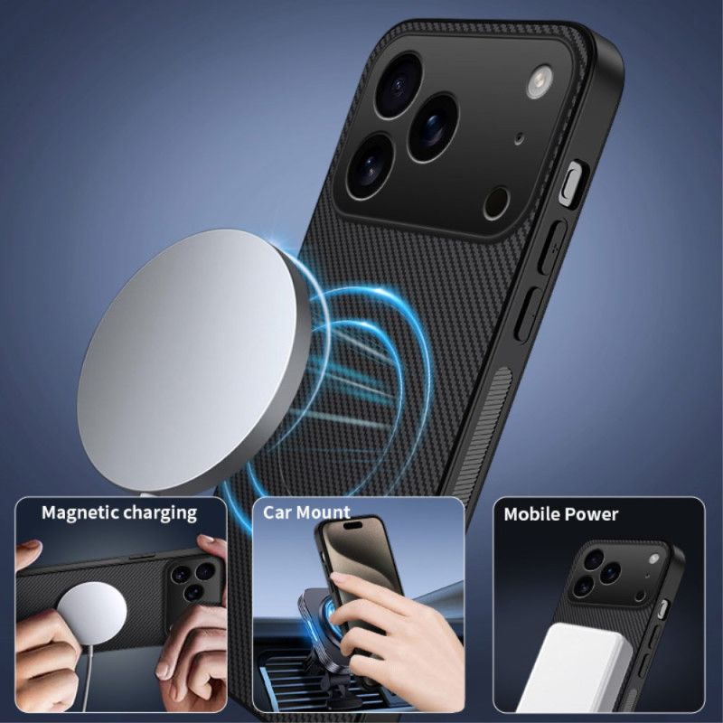 Κάλυμμα iPhone 17 Pro Θήκες Κινητών Συμβατό Με Magsafe Με Ίνες Άνθρακα