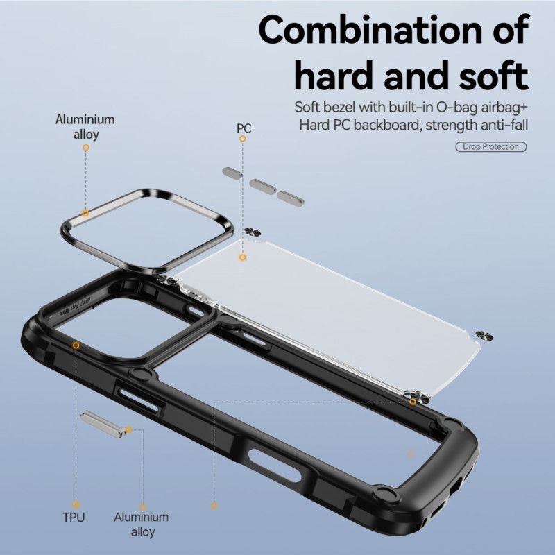 Κάλυμμα iPhone 17 Pro Θήκες Κινητών Υβριδικό Διαφανές