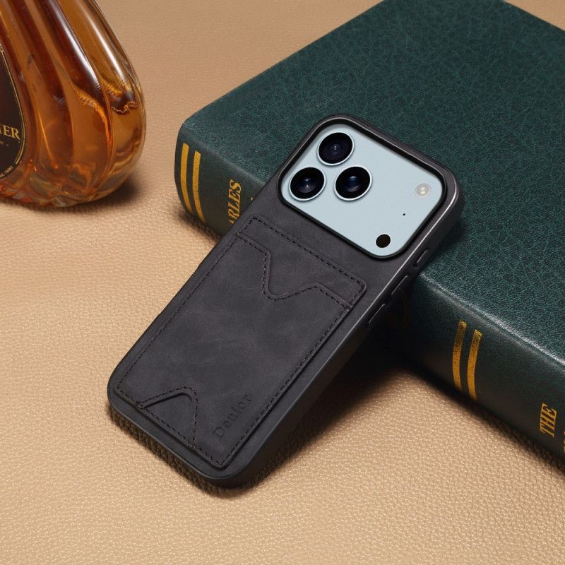 Κάλυμμα iPhone 17 Pro Θήκη Καρτών Denior Και Βάση