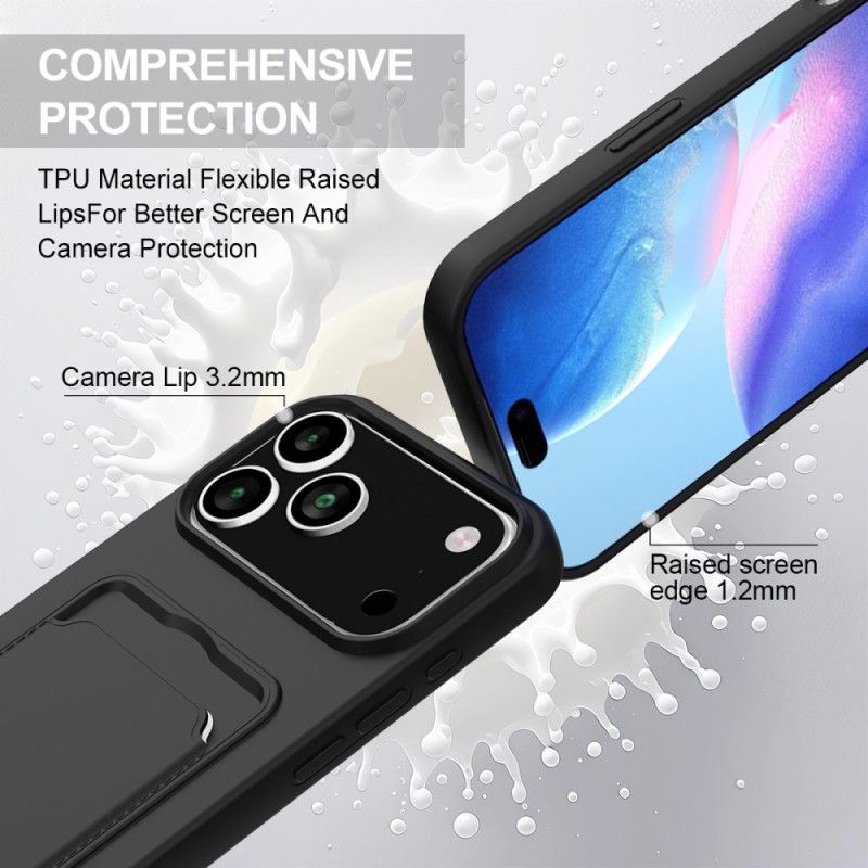 Κάλυμμα iPhone 17 Pro Θήκη Καρτών Με Καλώδιο