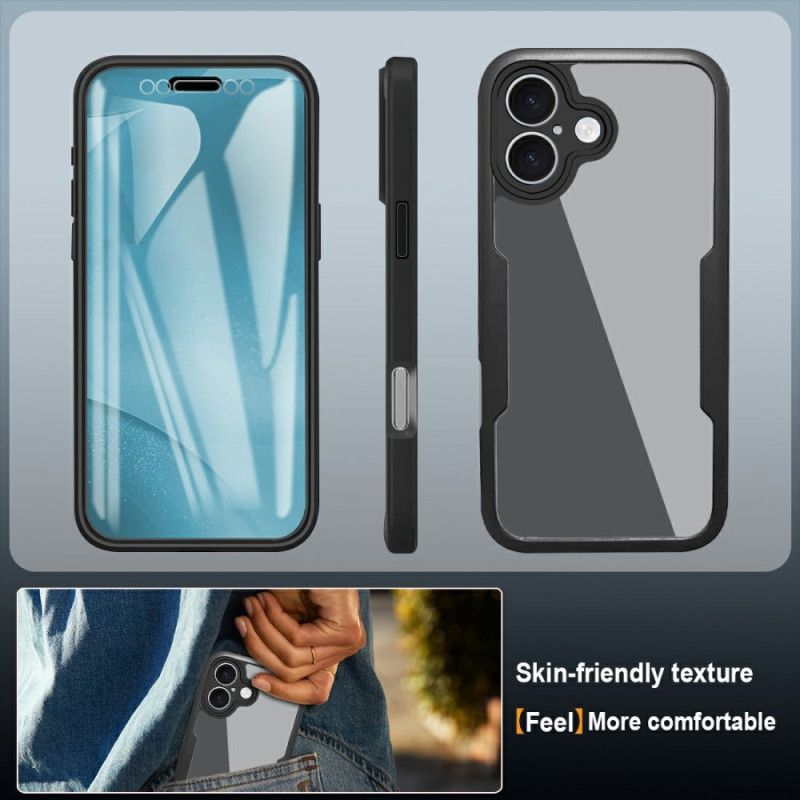 Κάλυμμα iPhone 17 Προστασία 360 Μοιρών Διαφανές