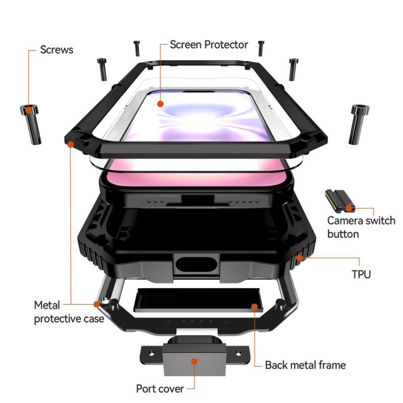 Κάλυμμα iPhone 17 R-just Armor Σιλικόνης