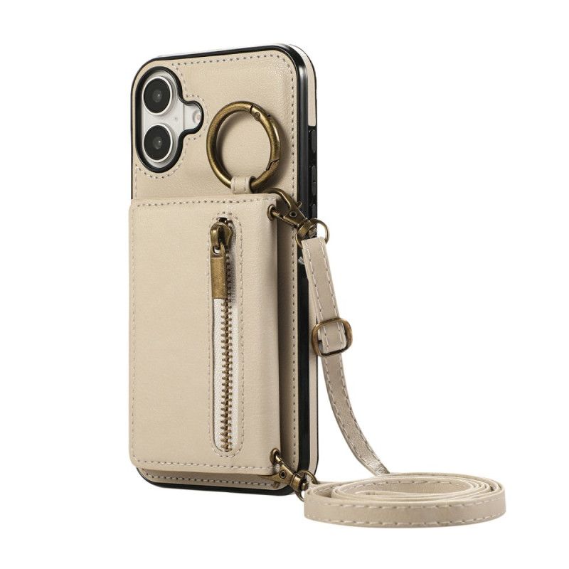 Κάλυμμα iPhone 17 Θήκες Κινητών Πορτοφόλι Με Φερμουάρ