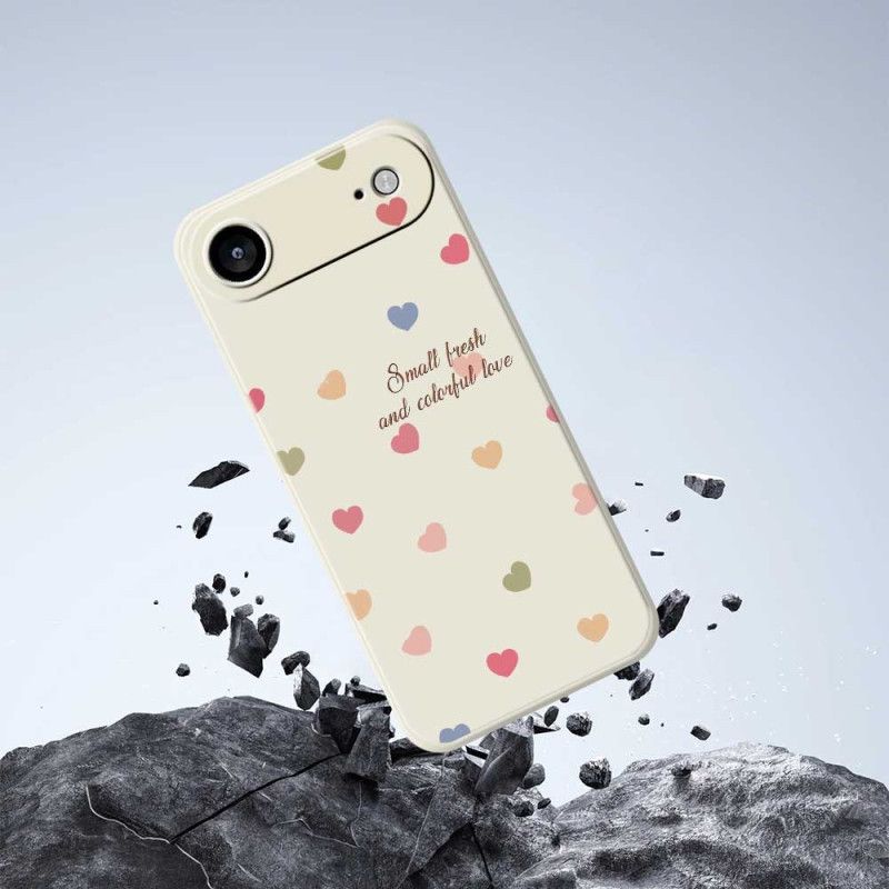Κάλυμμα iPhone Air Πολύχρωμες Καρδιές