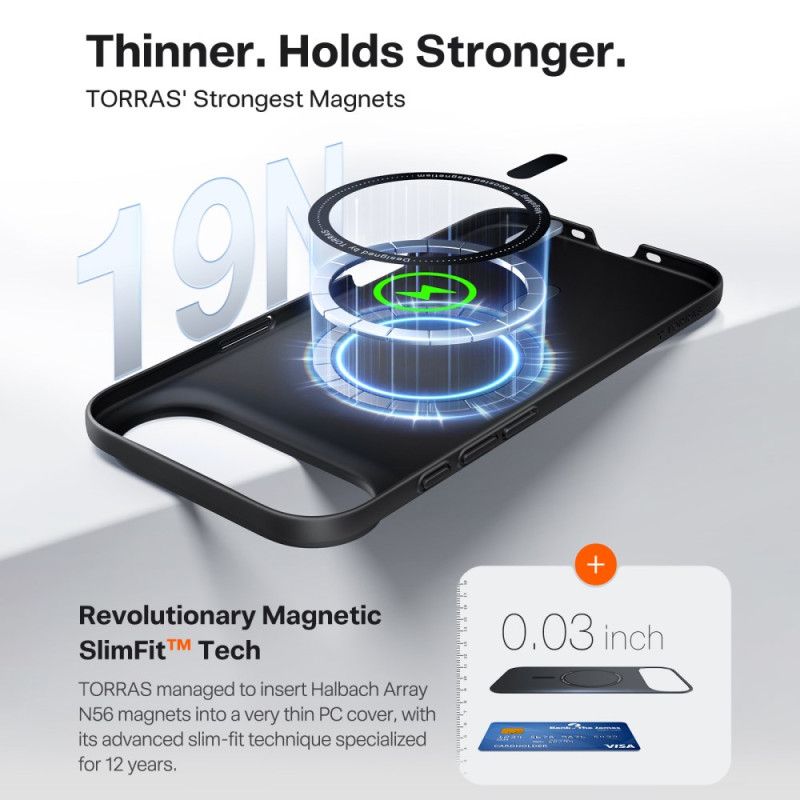 Κάλυμμα iPhone Air Συμβατό Με Εξαιρετικά Λεπτό Magsafe