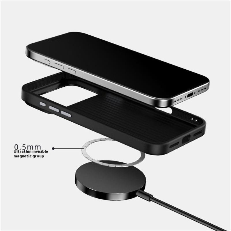 Κάλυμμα iPhone Air Θήκες Κινητών Συμβατό Με Magsafe Με Εφέ Κροκόδειλου Abeel