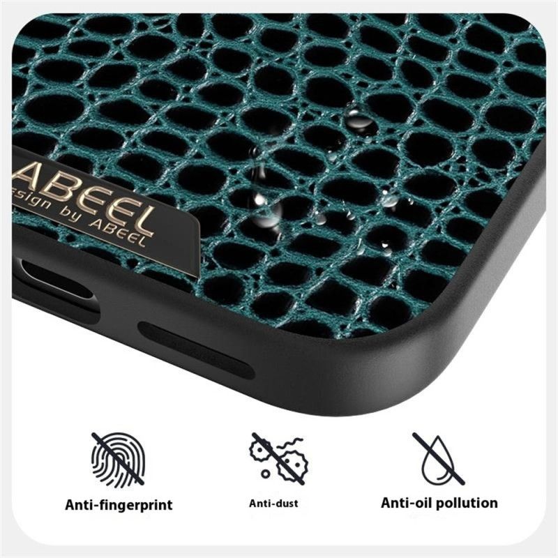 Κάλυμμα iPhone Air Θήκες Κινητών Συμβατό Με Magsafe Με Εφέ Κροκόδειλου Abeel