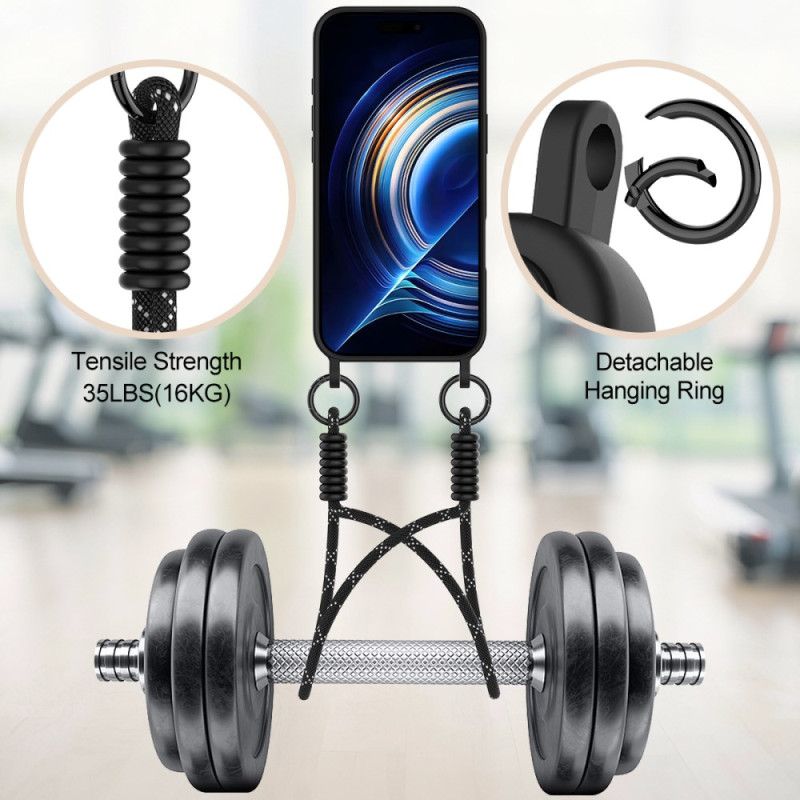 Κάλυμμα iPhone Air Θήκη Καρτών Με Καλώδιο