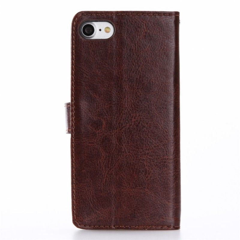 Κάλυμμα Iphone Se 2 / 8 / 7 Retro Faux Leather