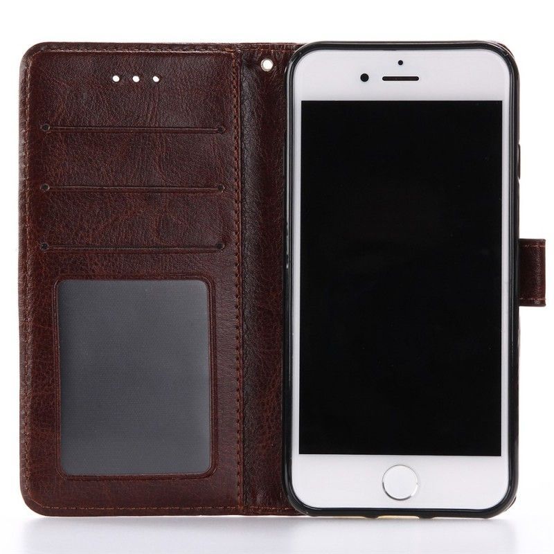 Κάλυμμα Iphone Se 2 / 8 / 7 Retro Faux Leather