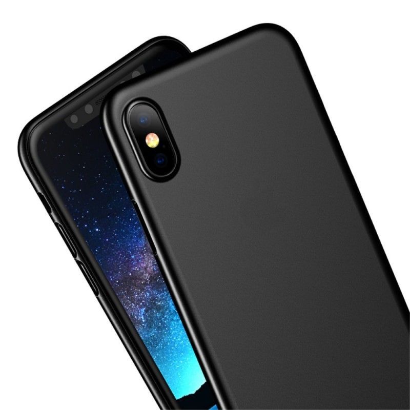 Κάλυμμα iPhone X Μαύρο Soft Series Usams