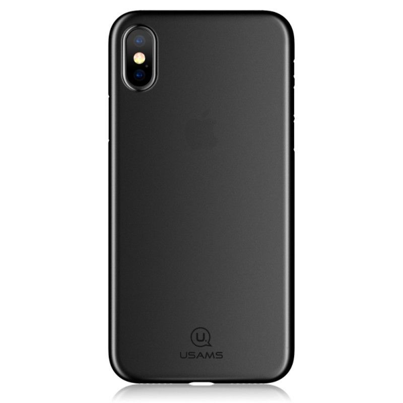 Κάλυμμα iPhone X Μαύρο Soft Series Usams
