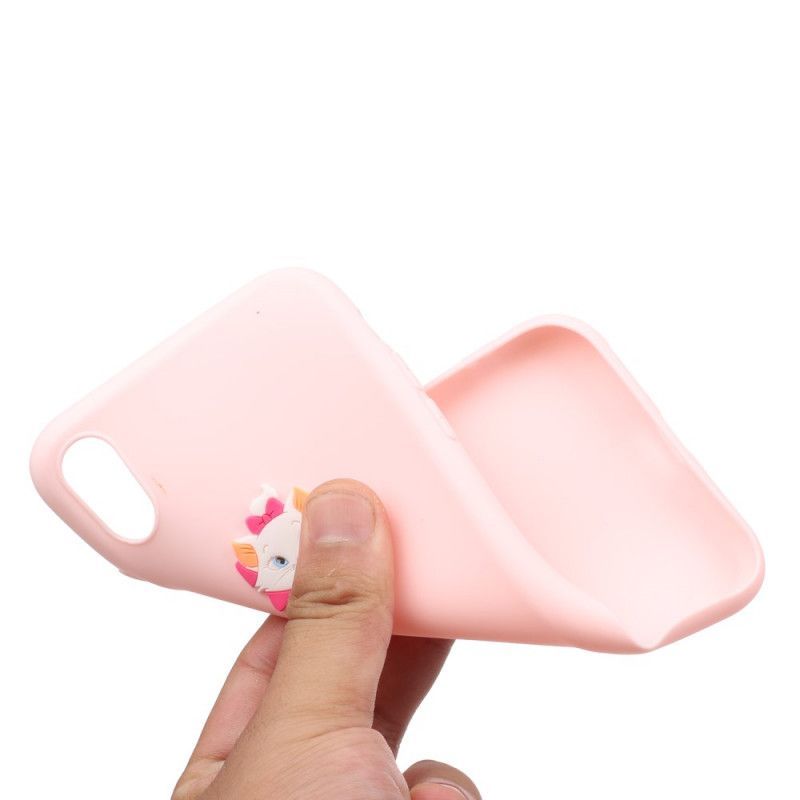 Κάλυμμα iPhone XR Λευκό Λογότυπο Ζώου Σιλικόνης