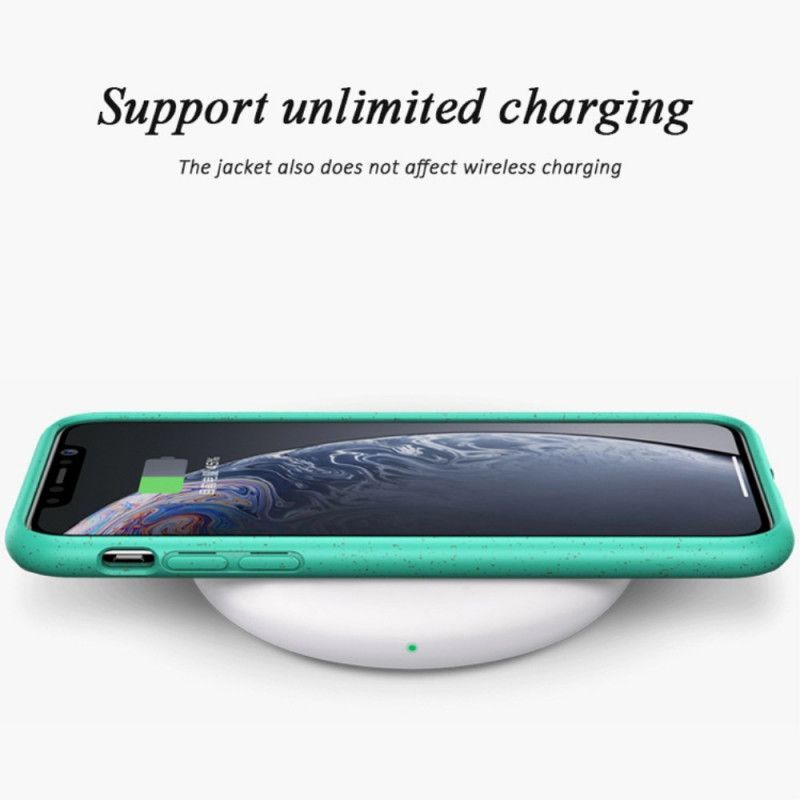 Κάλυμμα iPhone XR Μαύρο Άχυρο Σιταριού Ipaky
