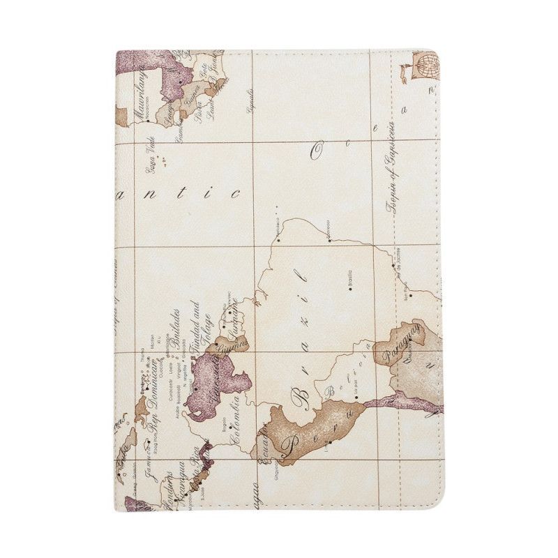 Θήκη Ipad 10.2" (2020) (2019) Περιστρεφόμενος Παγκόσμιος Χάρτης