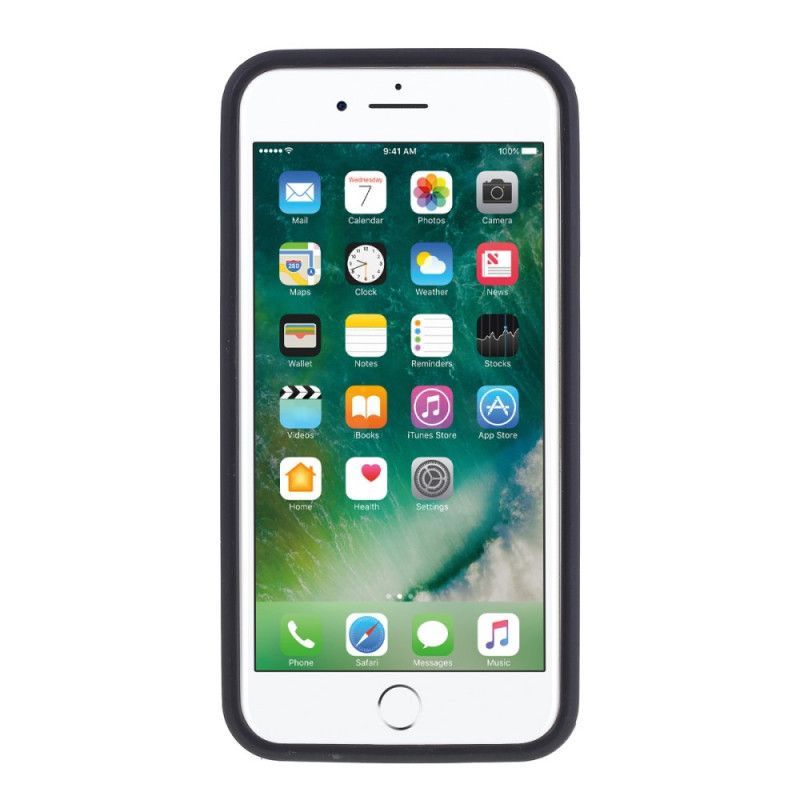 Θήκη Iphone Se 2 / 8 / 7 Άκρες Σιλικόνης Υβριδικού Σχεδιασμού