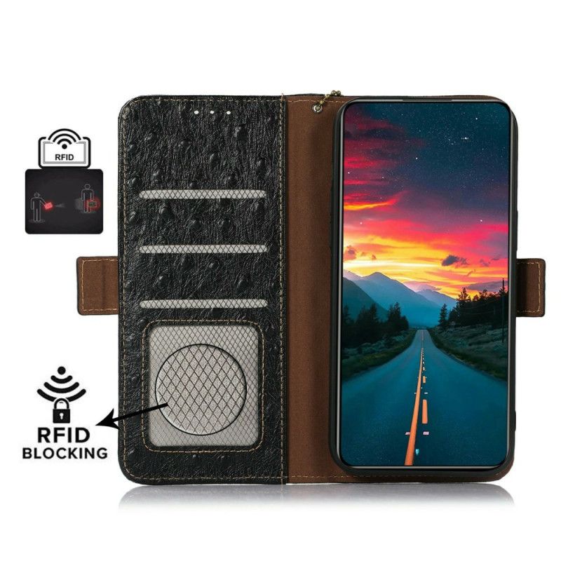 Θηκη Κινητου iPhone 17 Pro Θήκες Κινητών Δέρμα Με Υφή Στρουθοκαμήλου