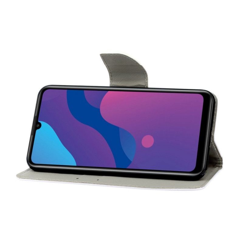 Κάλυμμα Folio Honor 9A Θήκες Κινητών Λουλούδι Παγωνιού