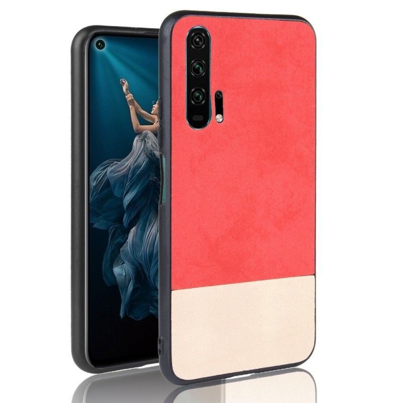 Κάλυμμα Honor 20 Pro Μαύρο Δίχρωμη Λεία