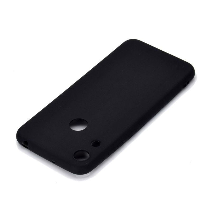 Κάλυμμα Honor 8A Μαύρο Παγωμένη Εύκαμπτη Σιλικόνη