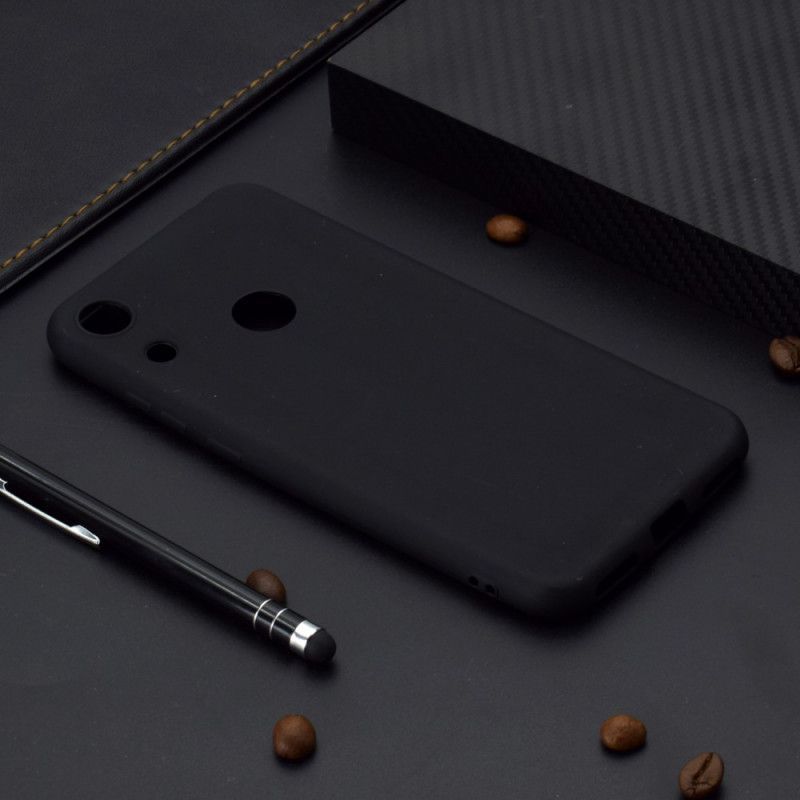 Κάλυμμα Honor 8A Μαύρο Παγωμένη Εύκαμπτη Σιλικόνη