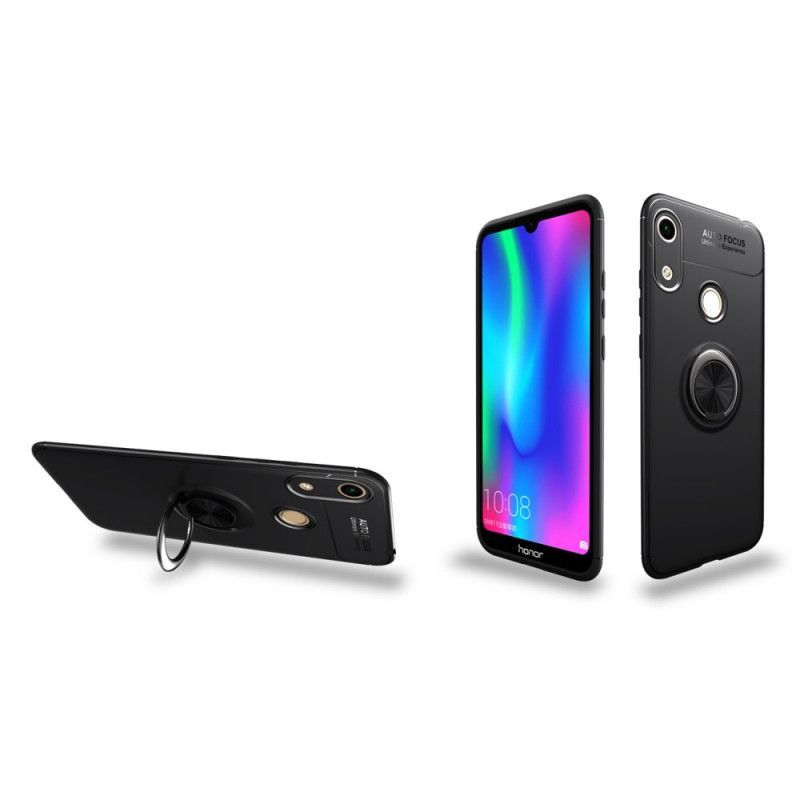 Κάλυμμα Honor 8A Μαύρο Υπερμαγνητικός Δακτύλιος Πρωτότυπος