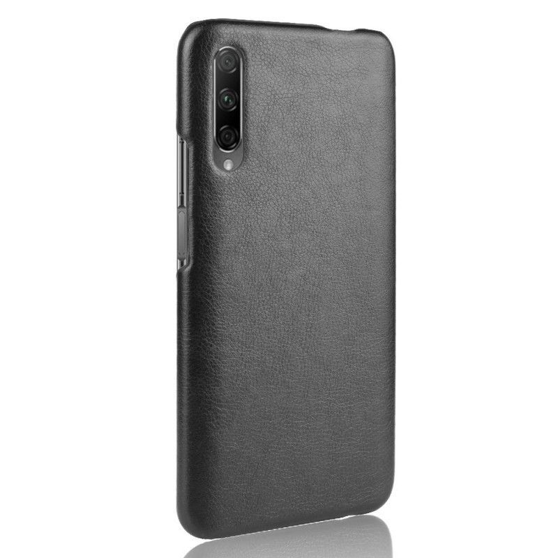 Κάλυμμα Honor 9X Pro Μαύρο Δερμάτινο Εφέ Απόδοσης Λίτσι