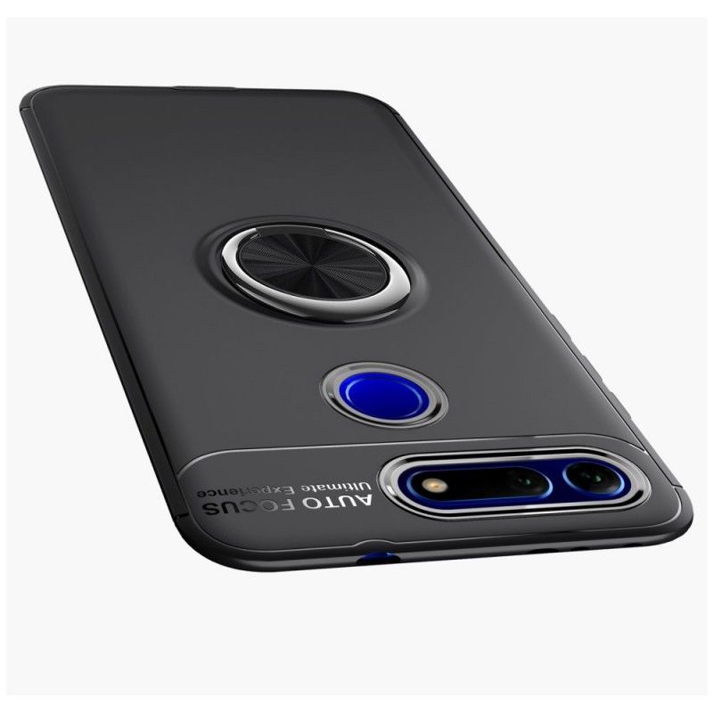 Κάλυμμα Honor View 20 Μαύρο Περιστρεφόμενος Δακτύλιος σιλικόνης