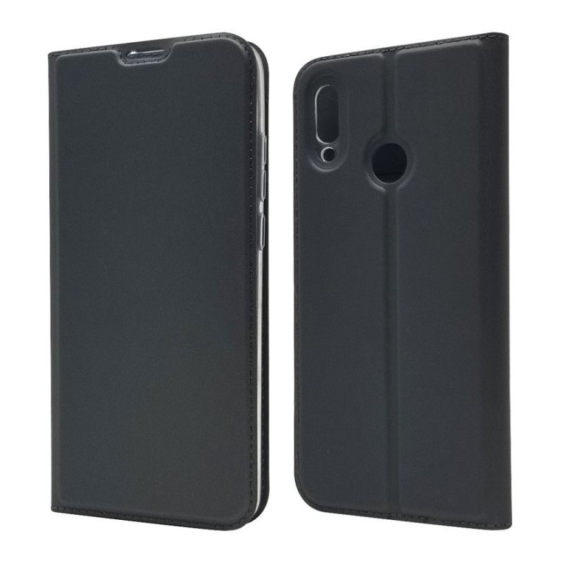 Αναδιπλούμενο Κάλυμμα Huawei P Smart 2019 Θήκη Κάρτας Με Δερμάτινο Εφέ
