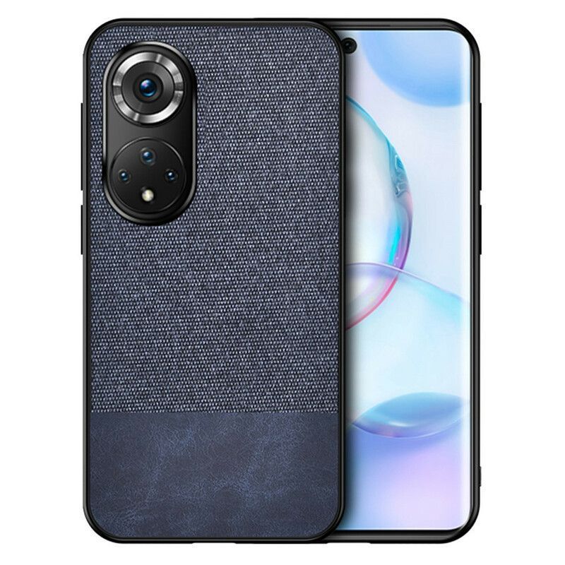 Custodia In Pelle Metallica Per HONOR 50 / HUAWEI Nova 9, Cover Con Disco Scintillante, TPU Antigraffio, Viola Chiaro