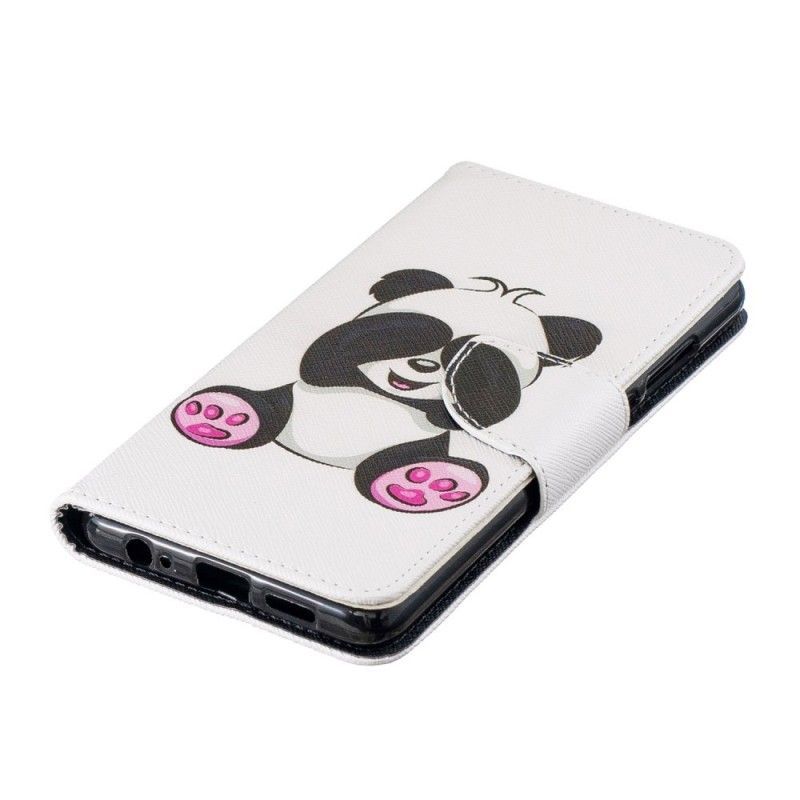 δερματινη Κάλυμμα Για Huawei P30 Διασκεδαστικό Panda