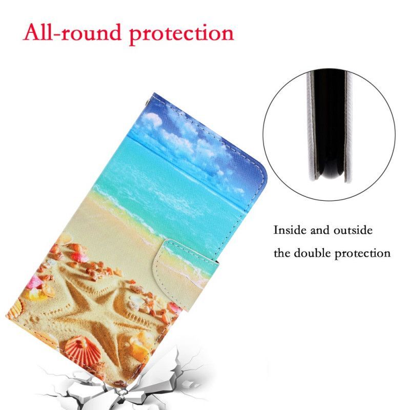 δερματινη Κάλυμμα Huawei P Smart 2021 Strappy Beach